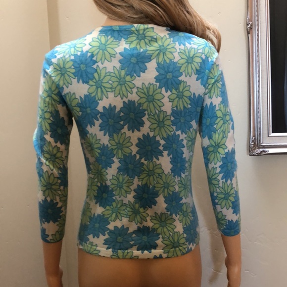 🌸 Floral lightweight wool cardigan - Picture 5 of 13